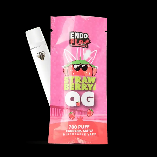 EndoFlo – 500mg CBD Vape Pen – Strawberry OG