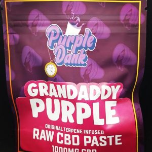 Purple Dank – Granddaddy Purple 1000mg CBD Raw Paste With Natural Terpenes