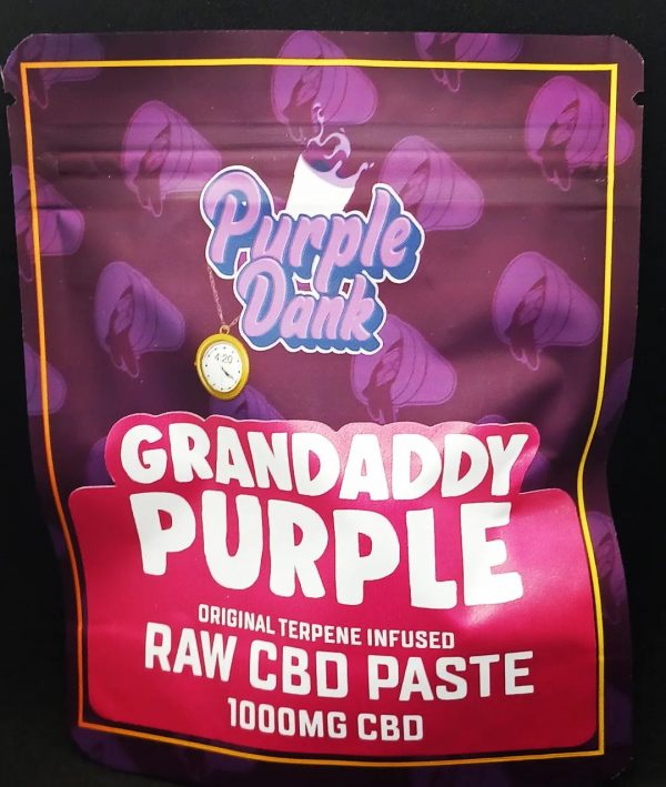 Purple Dank – Granddaddy Purple 1000mg CBD Raw Paste With Natural Terpenes