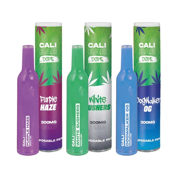 CALI BAR DOPE 300mg Full Spectrum CBD Disposable Vape - Terpene Flavoured