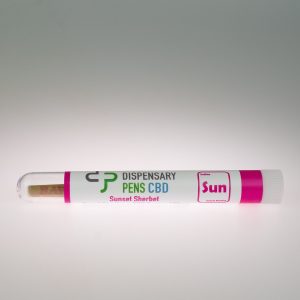 Dispensary Pens CBD – Sunset Sherbet 100mg Broad Spectrum CBD & Terpene Infused Cone