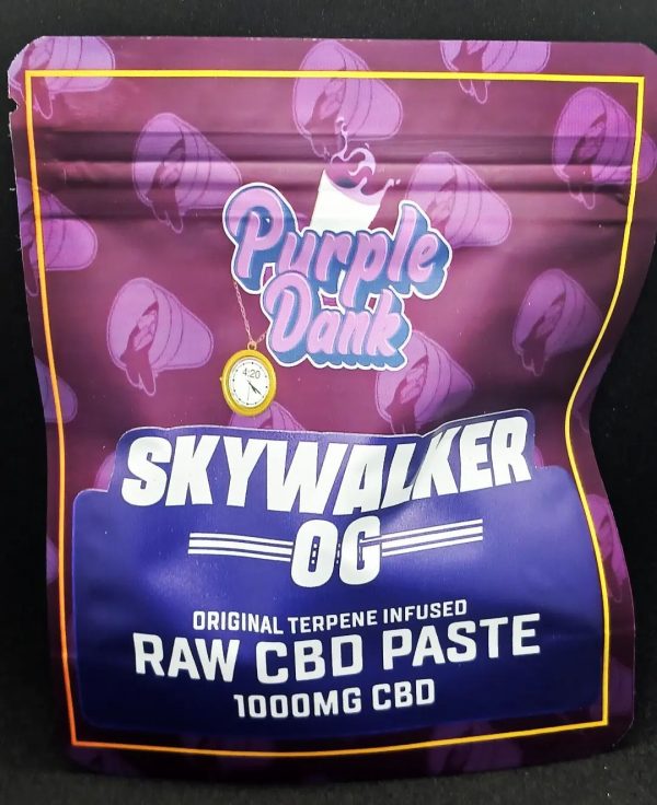 Purple Dank – Skywalker OG 1000mg CBD Raw Paste With Natural Terpenes (BUY 1 & GET 1 FREE)