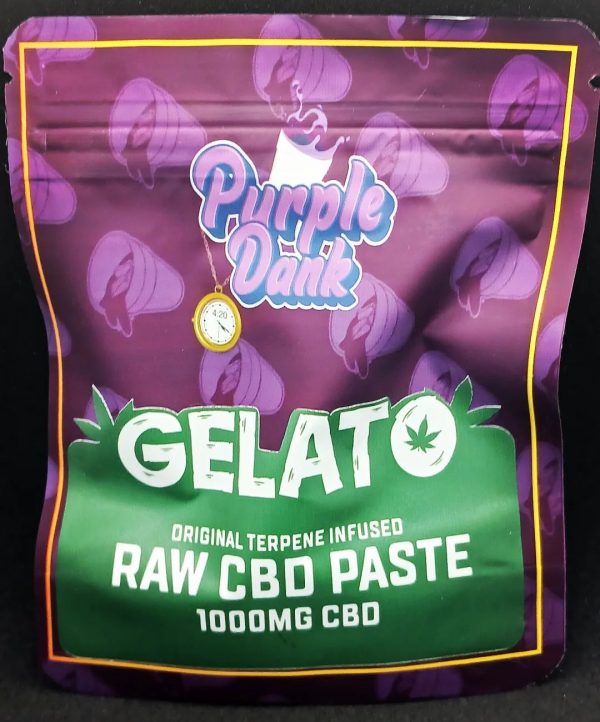 Purple Dank – Gelato 1000mg CBD Raw Paste With Natural Terpenes