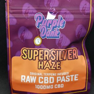 Purple Dank - Super Silver Haze 1000mg CBD Raw Paste With Natural Terpenes (BUY 1 & GET 1 FREE)