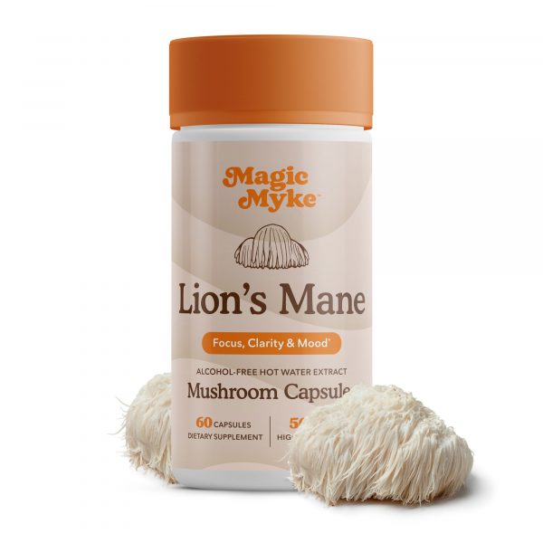 Lion’s Mane Mushroom 60 Capsules - Magic Myke