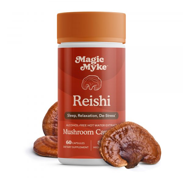 Reishi Mushroom 60 Capsules - Magic Myke