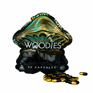 Woodies - Reishi Mushroom & CBD - 60 Capsules