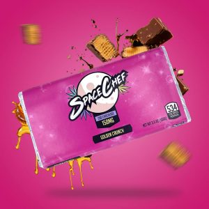 Space Chef – 150mg CBD Chocolate Bar – Golden Crunch