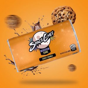 Space Chef - 150mg CBD Chocolate Bar - Cookie Crumble Flavour
