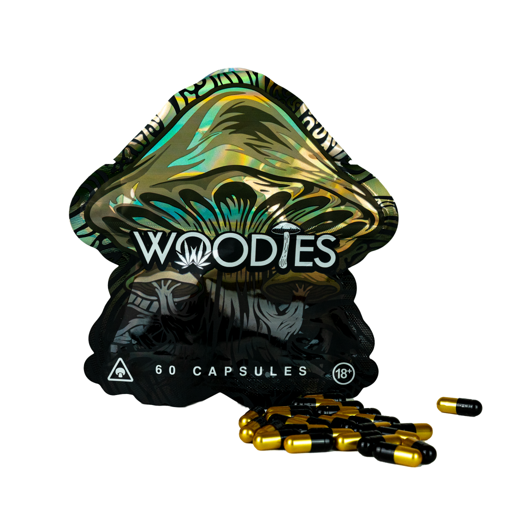 Woodies - Cordyceps Mushroom With CBD - 60 Capsules