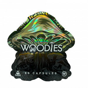 Woodies - Multi Medicinal Mushroom Mix & CBD - 60 Capsules