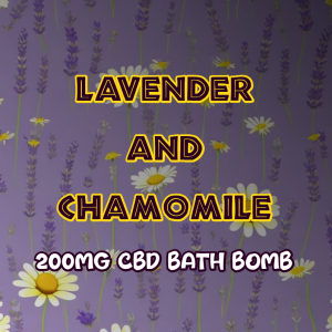 Lavender & Chamomile - 200mg CBD Bath Bomb