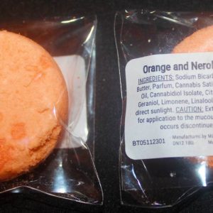 Orange & Neroli – 100mg CBD Bath “Truffle” Bomb
