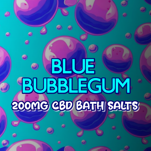Blue Bubblegum - 200mg CBD Bath Salts