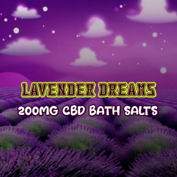 Lavender Dreams - 200mg CBD Bath Salts