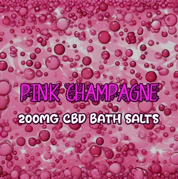 Pink Champagne - 200mg CBD Bath Salts