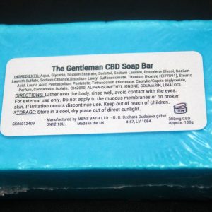The Gentleman – 300mg CBD Soap (Vegan & Handmade)