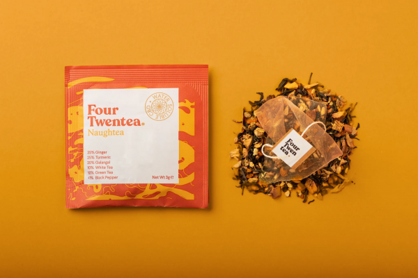 Four Twentea - Naughtea - Ginger and Turmeric CBD Tea