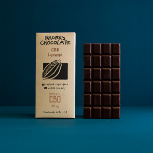CBD Lucuma Vegan Chocolate Bar - Radek's Chocolate