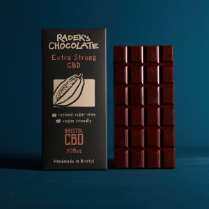 Extra Strong CBD Chocolate Bar - Radek's Chocolate